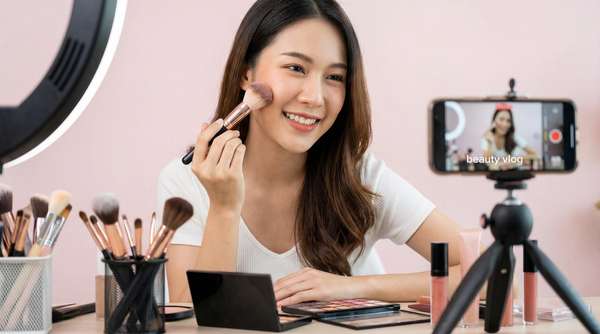 国产自拍美妆视频教程